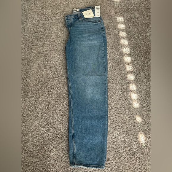 NWT Abercrombie & Fitch High Rise Dad Jeans - 6S Curve Love - Picture 4 of 4